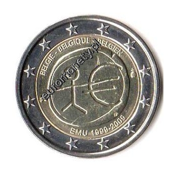 2 euro okolicznościowe Belgia 2009 "10-lecie"