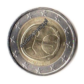 2 euro okolicznościowe Portugalia 2009 "10-lecie"