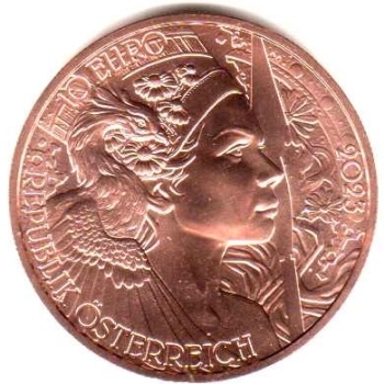 10 euro Austria 2023 Rumianek