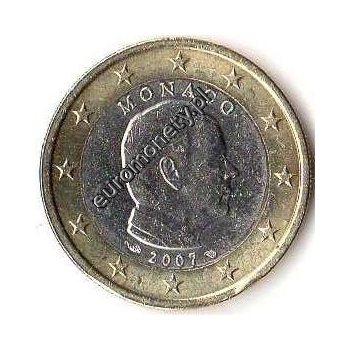 1 euro obiegowe Monaco 2007