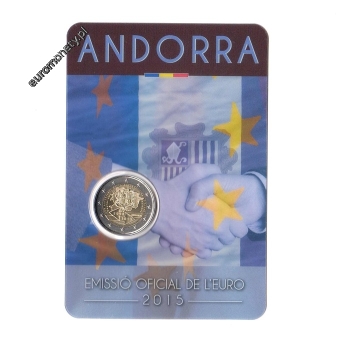 2 euro okolicznościowe Andora 2015 - Unia Celna