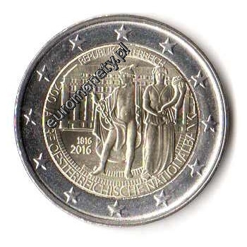 2 euro okolicznościowe Austria 2016