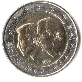2 euro okolicznościowe Belgia 2005