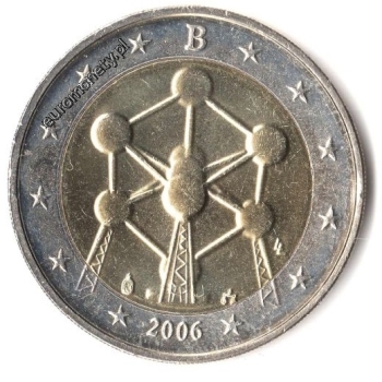 2 euro okolicznościowe Belgia 2006