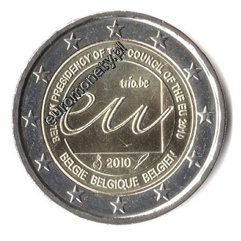 2 euro okolicznościowe Belgia 2010