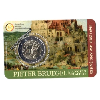 2 euro okolicznościowe Belgia 2019 Bruegel