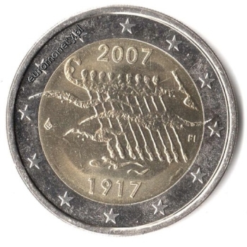 2 euro okolicznościowe Finlandia 2007