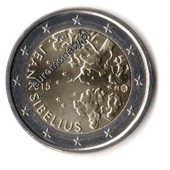 2 euro okolicznościowe Finlandia 2015 Sibelius