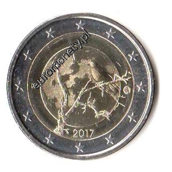 2 euro okolicznościowe Finlandia 2017 Kruk