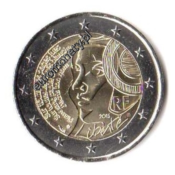 2 euro okolicznościowe Francja 2015 Federacja