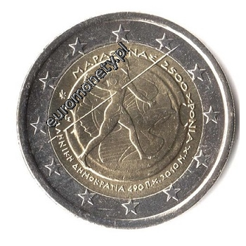 2 euro okolicznościowe Grecja 2010