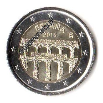 2 euro okolicznościowe Hiszpania 2016 - Segovia