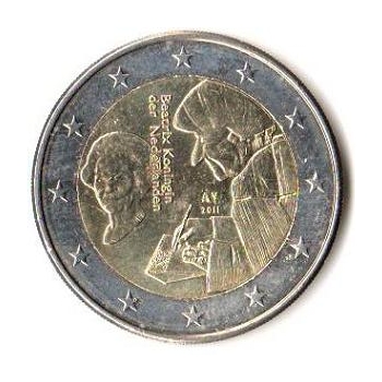 2 euro okolicznościowe Holandia 2011