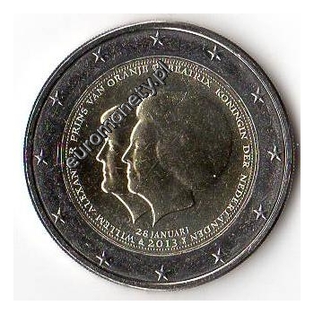 2 euro okolicznościowe Holandia 2013 Potrtet