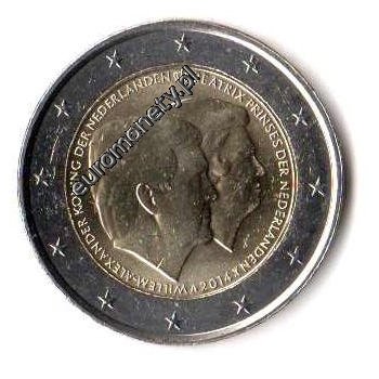 2 euro okolicznościowe Holandia 2014