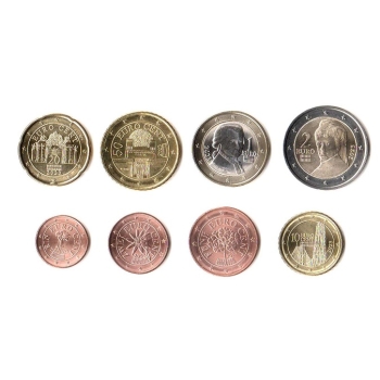Komplet 8 monet obiegowych Austria 2024