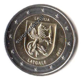 2 euro okolicznościowe Lotwa 2017 Latgalia