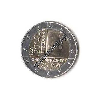 2 euro okolicznościowe Luksemburg 2014 Niezależność