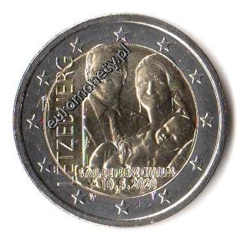 2 euro okolicznościowe Luksemburg 2020 Narodziny