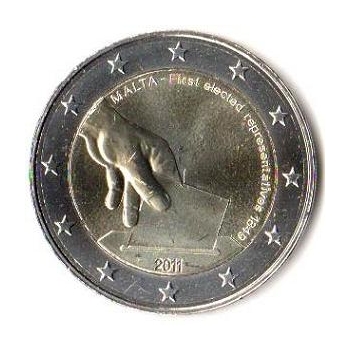 2 euro okolicznościowe Malta 2011