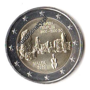 2 euro okolicznościowe Malta 2020 Skorba