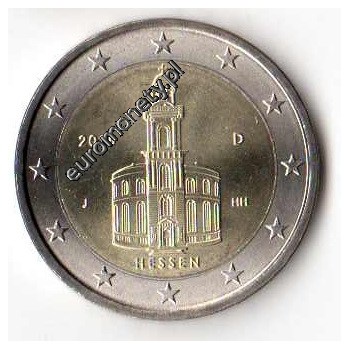 2 euro okolicznościowe Niemcy 2015 - Landy - Hesja