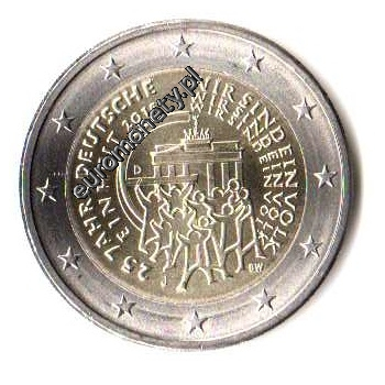 2 euro okolicznościowe Niemcy 2015 - Zjednoczenie Niemiec