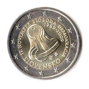 2 euro okolicznościowe Słowacja 2009