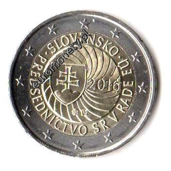 2 euro okolicznościowe Słowacja 2016 - Prezydentura