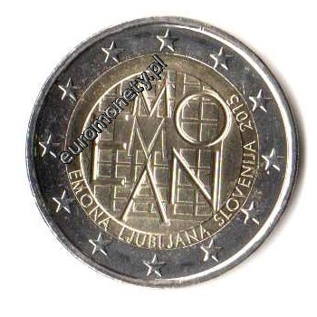 2 euro okolicznościowe Słowenia 2015 Emona