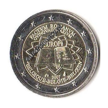 2 euro okolicznościowe Belgia 2007 - Traktaty Rzymskie
