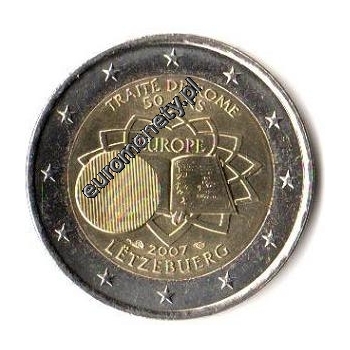2 euro okolicznościowe Luksemburg 2007 - Traktaty Rzymskie