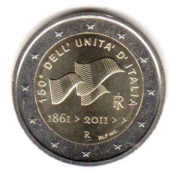 2 euro okolicznościowe Włochy 2011